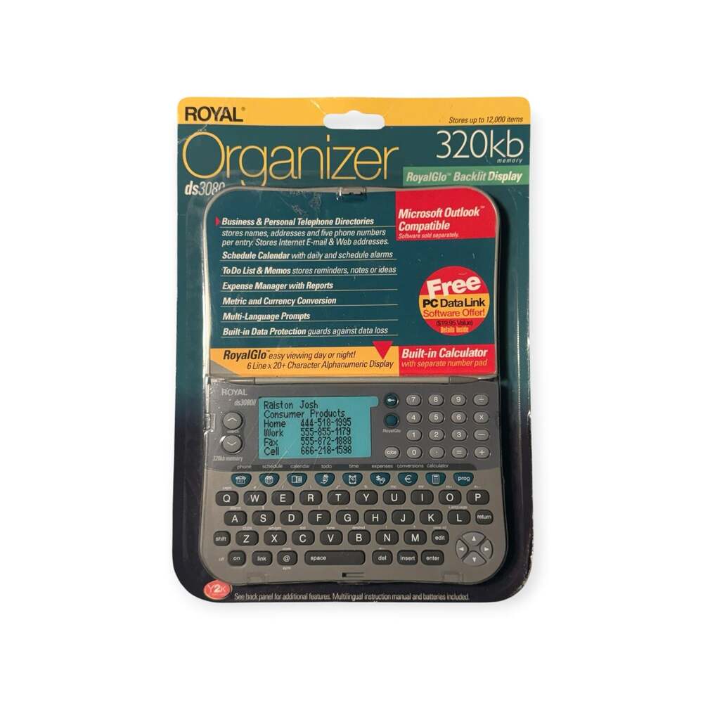Royal ds3080 Organizer, 320kb Memory